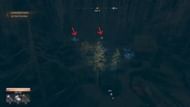 Descend toward the left and flank to eliminate the goons marked (Image via Techland || Youtube@/WoW Quests)